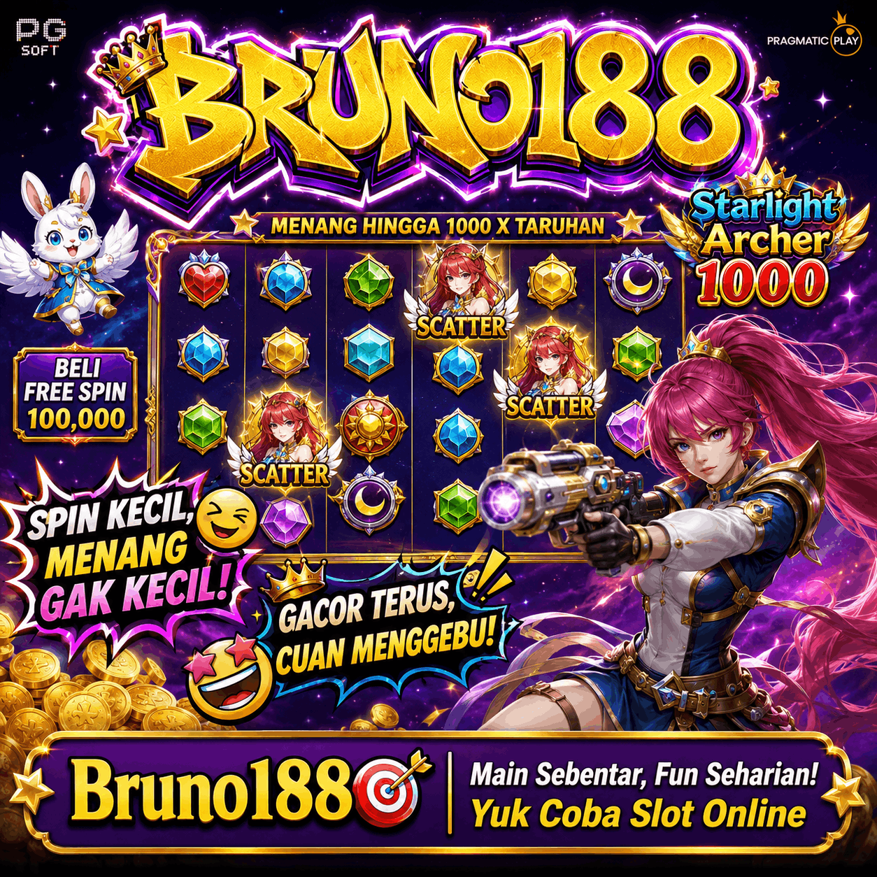Bruno188 🎯 Main Sebentar, Fun Seharian! Yuk Coba Slot Online in Medan